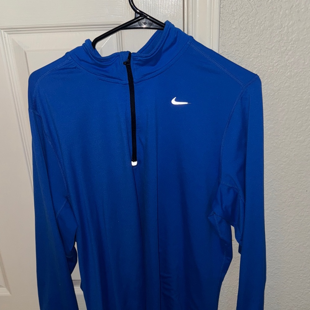 Nike Royal Blue Half-Zip Pullover